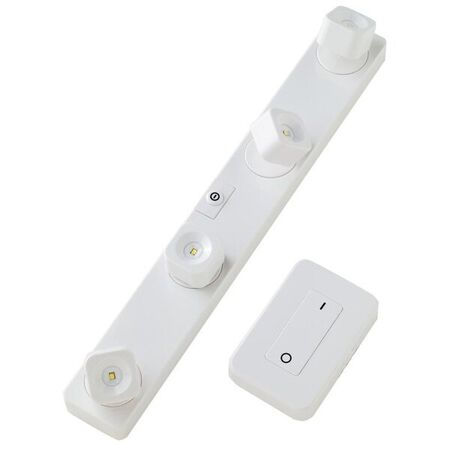 Ligh It FastTrack Light Set, AA Battery, Alkaline Battery, 4Lamp, LED Lamp, 55 Lumens, 4000 K Color Temp