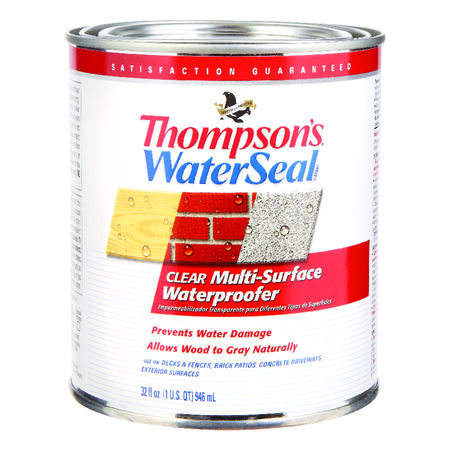 Thompson's WaterSeal Clear Water-Based Multi-Surface Waterproofer 1 qt