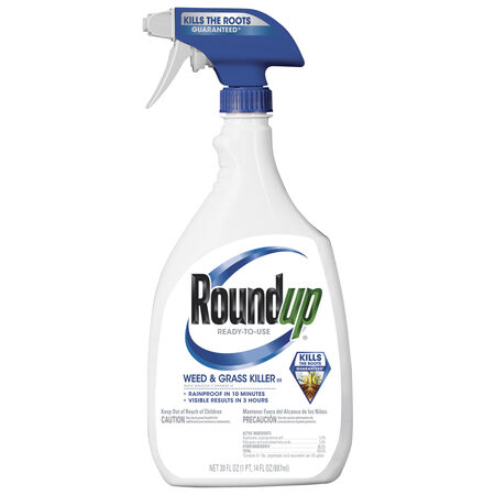 Roundup Weed and Grass Killer RTU Liquid 30 oz