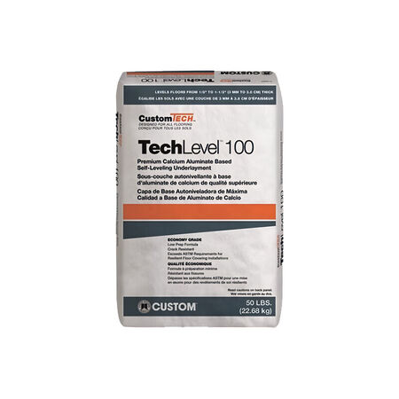 Custom Building Products CustomTech Self-Leveling Underlayment TechLevel 100 50 lb