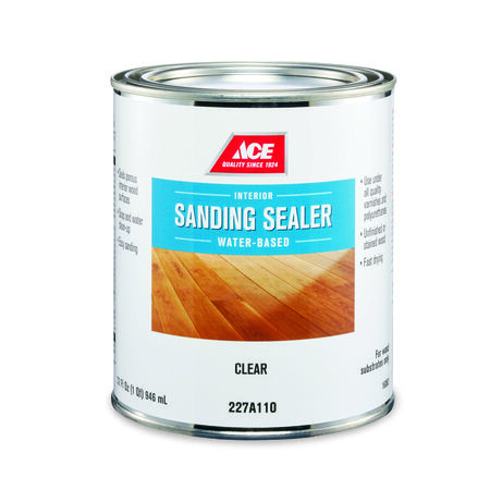 Ace Latex Sanding Sealer Clear 1 qt.