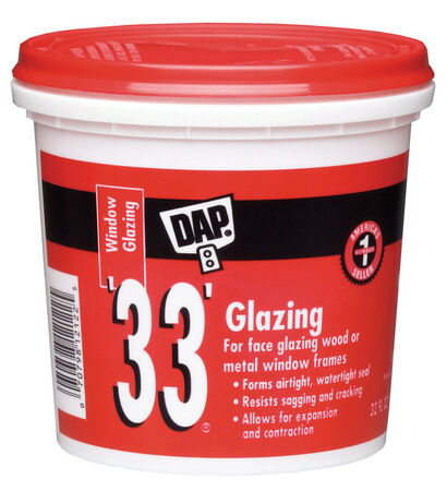 DAP White Glazing Compound 1 qt