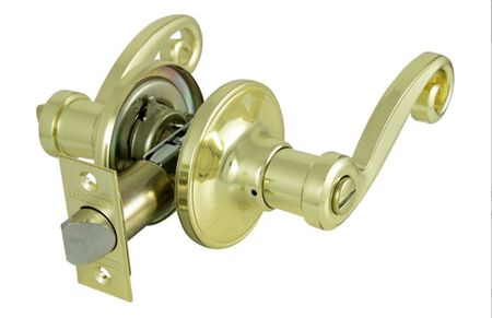 ProSource L6701V-PS Privacy Lever, Zinc, Reversible Hand, 3 Grade