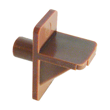 Prime-Line Brown Plastic Shelf Support Peg 1 in. L 5 lb