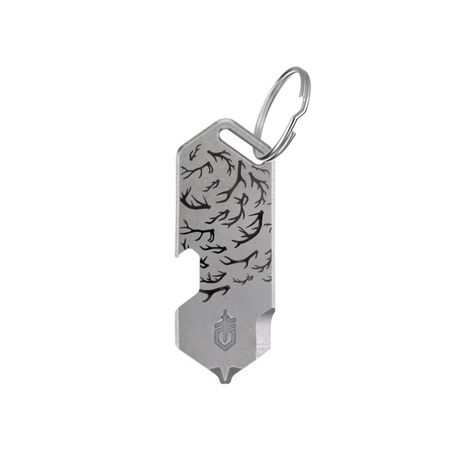 Gerber Keychain Tool Shard DT Series 3 Function Stonewash Antler Silver