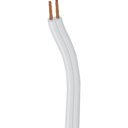 Southwire 18/2 SPT-1 300 volts Lamp Cord Wire 250 ft. L White - Sold by the foot