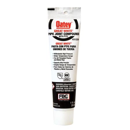 Oatey Great White Pipe Joint Compound 1 oz.