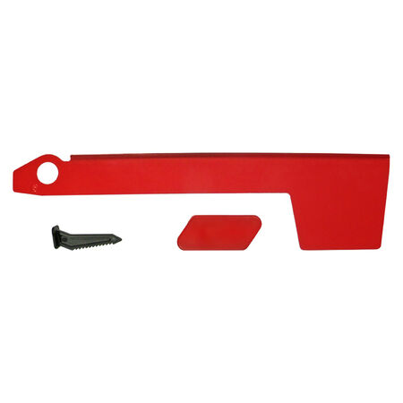 Gibraltar Mailboxes Aluminum Red 1 in. W X 8-3/4 in. L Mailbox Flag Replacement Kit