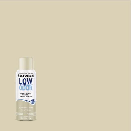 Rust-Oleum Low Odor Matte Moss Green Spray Paint 11 oz.