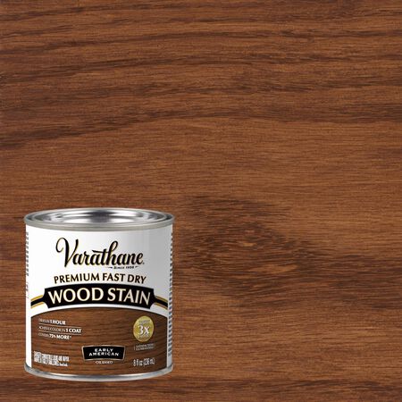 Varathane Premium Early American Oil-Based Fast Dry Wood Stain 1/2 pt