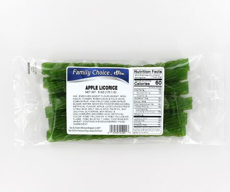 Candy Licorice Apple