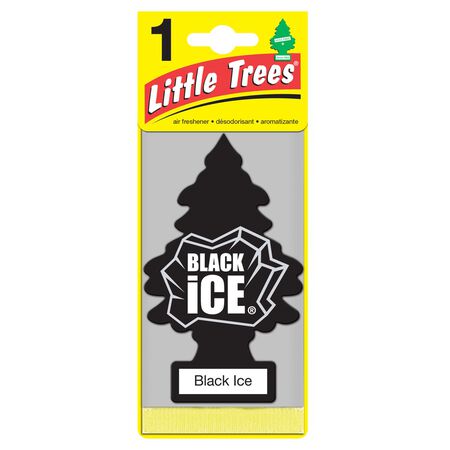 Little Trees Car Air Freshener Black Ice 1 pk