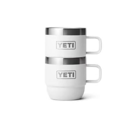 YETI Rambler 6 oz. White BPA Free Insulated Tumbler Set