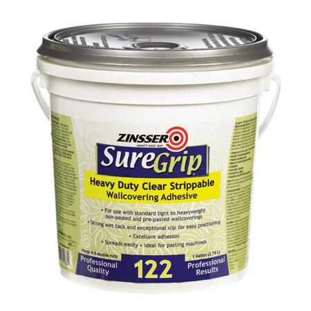 Zinsser SureGrip 122 High Strength Clear Adhesive 1 gal