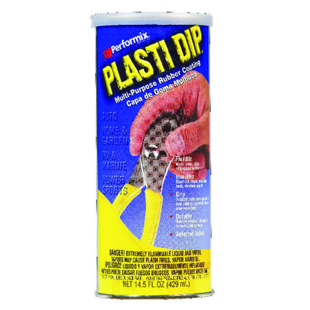 Plasti Dip Flat/Matte Black Multi-Purpose Rubber Coating 14.5 oz oz
