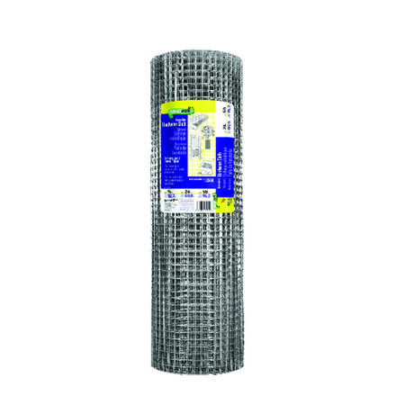 Garden Zone 24 in. W x 50 ft. L Steel Hardware Cloth 1/2 in.