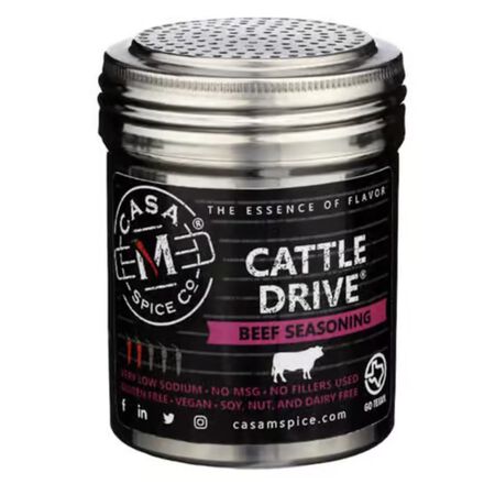 Casa M Spice Co Cattle Drive Beef Seasoning 5 oz.