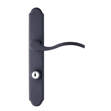 Ace Matte Black Metal Mortise Latch 1 pk