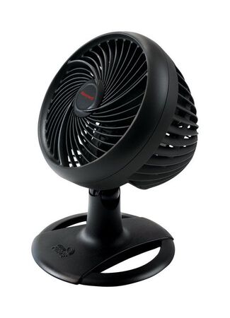 Honeywell Turbo Force Table Fan 3 speed Oscillating Electric 8 in. Dia. 3 blade Black