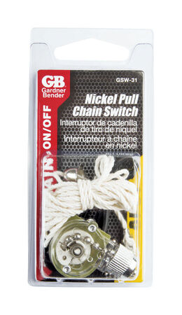 Gardner Bender Nickel Pull Chain Switch