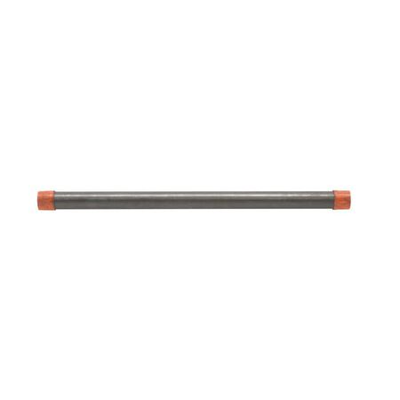 B&K Mueller 1/2 in. D X 18 in. L Black Steel Pre-Cut Pipe