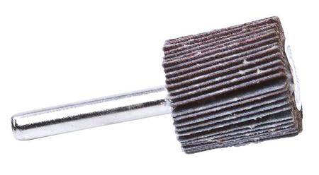 Forney 1 in. D X 1/4 in. Aluminum Oxide Flap Wheel 120 Grit 1 pc