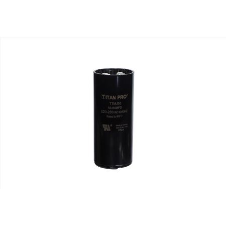 Titan Pro 53-64 MFD 250 V Round Start Capacitor