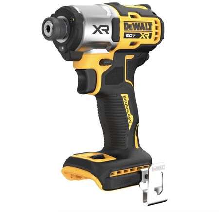 DEWALT 20V MAX XR Impact Driver, Brushless, 1/4", 3-Speed, Bare Tool Only