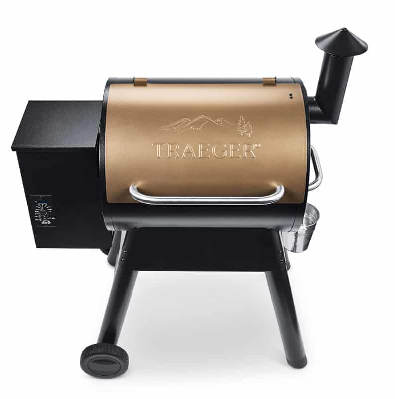 Traeger Pro Series 22 Wood Pellet Freestanding Grill Bronze Stine