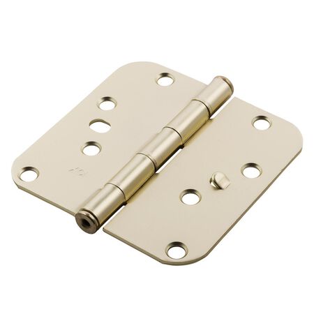 Ace 4 in. L Satin Brass Residential Door Hinge 1 pk