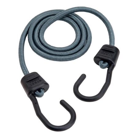 Keeper Gray Bungee Cord 48 in. L X 0.374 in. 1 pk