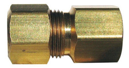 Ace 1/4 in. FPT Dia. x 1/4 in. FPT Dia. Brass Compression Connector