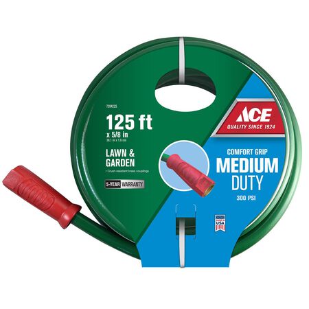Ace 5/8 in. D X 125 ft. L Medium Duty Garden Hose