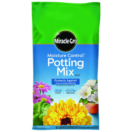 Miracle-Gro Moisture Control Flower and Plant Potting Mix 16 qt