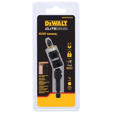 DeWalt 3-1/2 in. L Screwdriver Bit Holder Heat-Treated Steel 1 pc