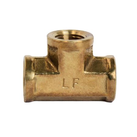 ATC 1/8 in. FPT 1/8 in. D FPT Brass Tee
