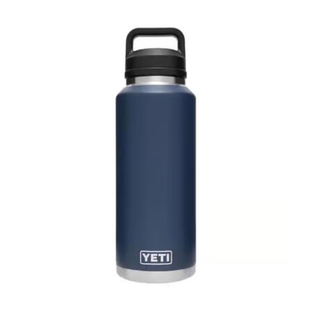 YETI Rambler 46 oz. Navy BPA Free Bottle with Chug Cap