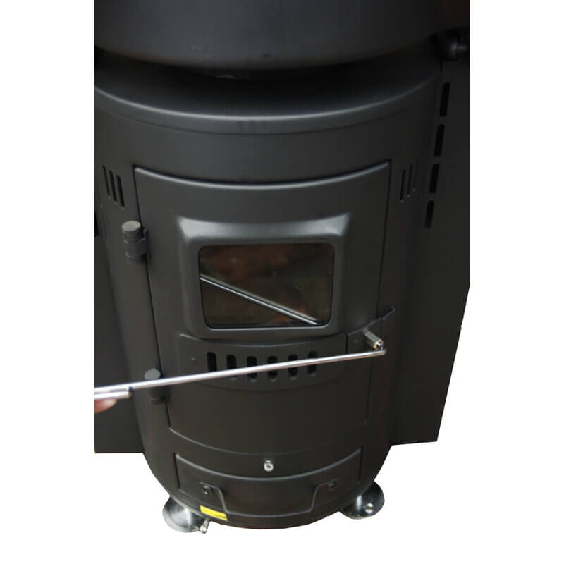 QSTOVES QFlame 106000 BTU 314 sq. ft. Wood Pellet Stove Stine Home