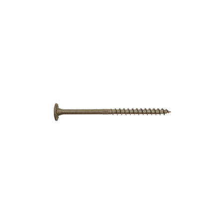 Simpson Strong-Tie Timber Screw Star Bold 6 in. L Double-Barrier Coating Tan