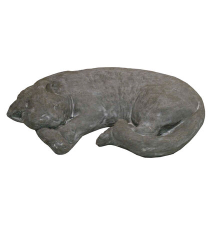 Statue Sleeping Cat