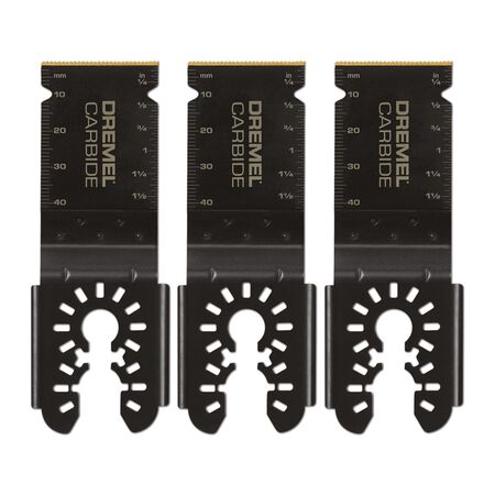 Dremel 1-5/8 in. Carbide Universal Flush Cut Blade 3 pk