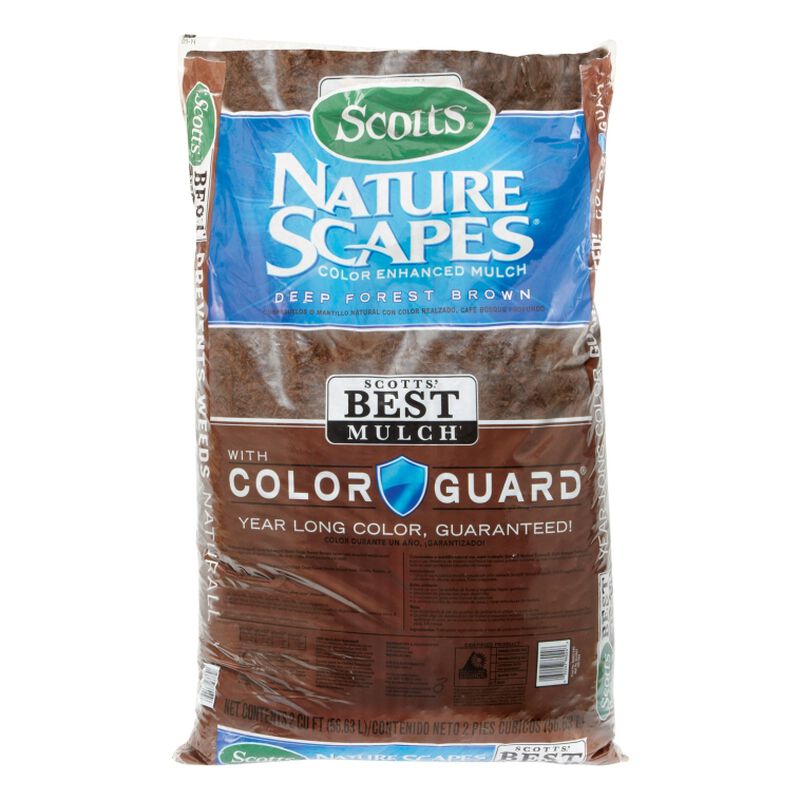 Scotts Nature Scapes Wood Mulch Deep Forest Brown 2 cu. ft. 2 sq. ft