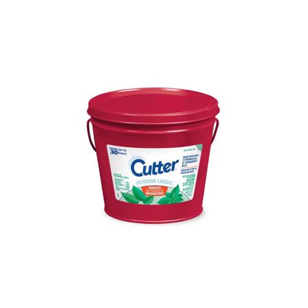 Cutter Outdoor Citronella Bucket Candle Candle For Mosquitoes 17 oz.