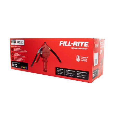 Fill-Rite Aluminum Rotary Hand Pump 10 gpm