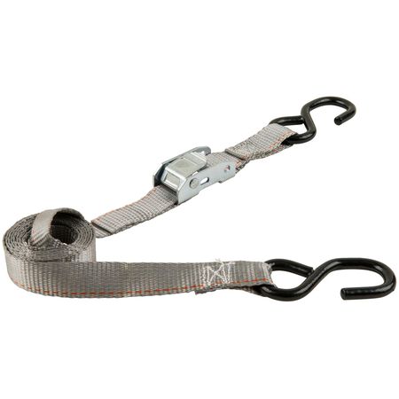 Keeper 1 in. W X 6 ft. L Gray Tie Down 400 lb 1 pk