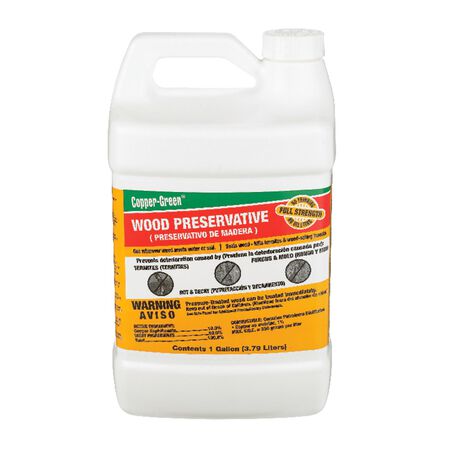 Copper Green Flat Green Solvent-Based Wood Preservative 1 gal