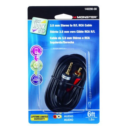 Monster Just Hook It Up Cable Adapter 1 pk