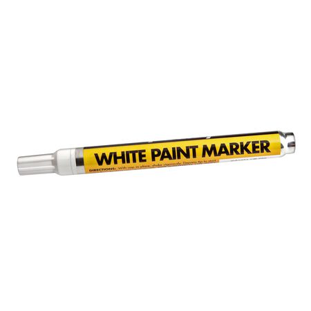 Forney Permanent Paint Marker White