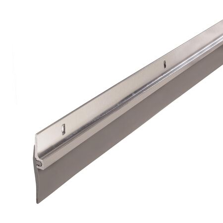 M-D Silver Aluminum Sweep For Doors 36 in. L X 1/4 in.