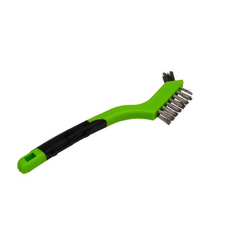 Forney 7-1/4 in. L X 1 in. W Scratch Brush Plastic/Stainless Steel 1 pc